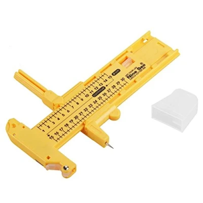 Image of Compass Circle Cutter Paper Trimmer Circular Cutting Tool,Rotary Cardboard Rubber Leather Art Craft Tool