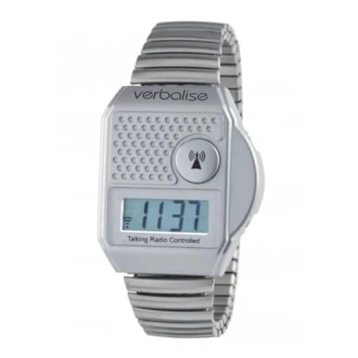 Image of Verbalise Digital Radio Controlled Alarm Talking Watch VER D08S