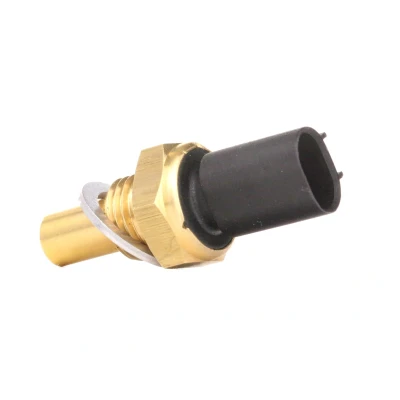 Image of 05103534AA, 05103534AB, 5103534AB, K05103534AA Coolant Temperature Sensor FEBI BILSTEIN 37059 black MERCEDES BENZ: Sprinter 5 T Van, E Class Saloon