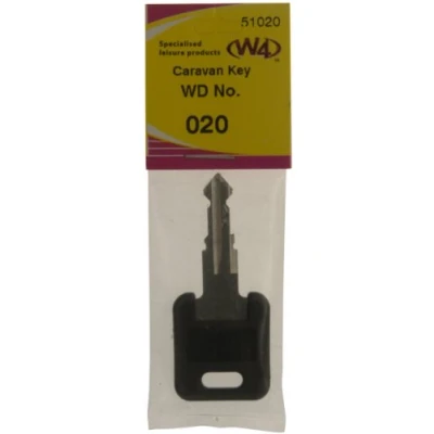 Image of W4 WD Replacement Caravan Key No020 Black