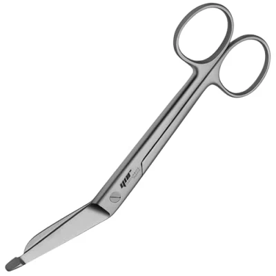 Image of YNR Instruments England First Aid Lister Bandage Scissors Trauma Shears for Nurses Paramedics Doctors Stainless Steel Safety Blunt Tip