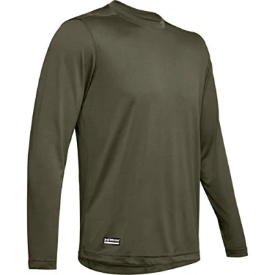 Image of Under Armour Men UA TAC Tech LS T, Sports T Shirt made with Anti Odour Technology, Gym Clothes a Comfortable Fit