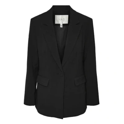 Image of YAS Women&#039;s likka Ls Blazer S. Noos, Black, 22