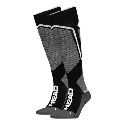 Image of Head KNEEHIGH, Grey/Sky Blue Combo, 35/38