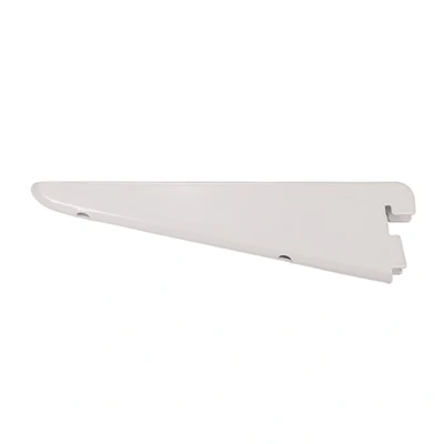 Image of Timco Twin Slot Shelf Bracket White (Size 170mm 1 Each)