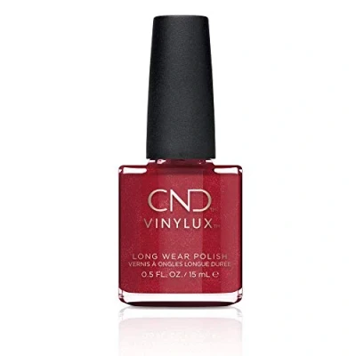 Image of CND Vinylux Long Wear Nail Polish (No Lamp Required), 15 ml, Red, Hot Chillis
