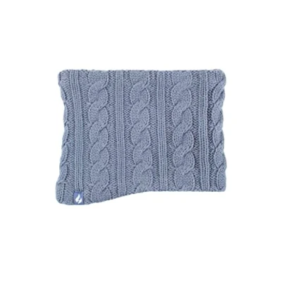 Image of Women&#039;s 1 Pack Heat Holders 3.5 Tog Heatweaver Yarn Neck Warmer Dusky Blue One Size