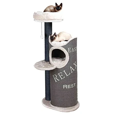 Image of Trixie Juana Scratching Post for Cat, 134 cm Diameter, Brown/Cream
