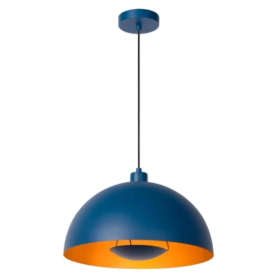 Image of Siemon Modern Pendant Light Ø 40cm 1xE27 Blue