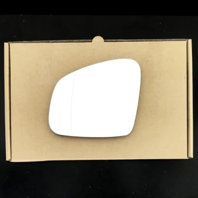 Image of Stick on Wing Mirror Glass fits Renault Twingo Reg 2015 to 2020 Left Passenger Side