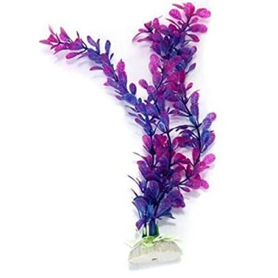 Image of Gemini_mall® Plastic Artificial Plant Grass Aquarium Fish Tank Ornaments Decors Simulation