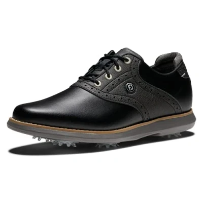 Image of FootJoy Women&#039;s FJ Traditions Golf Shoes, Black, 6 UK