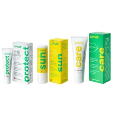 Image of Lipivir Ultimate Lip Care, CARE Cream + Cold Sore Prevention Gel with Manuka Oil SPF 50+ Sun Balm Stick, Complete Vegan &amp; Cruelty Free Protection for Hydrated, Smooth, Healthy Lips