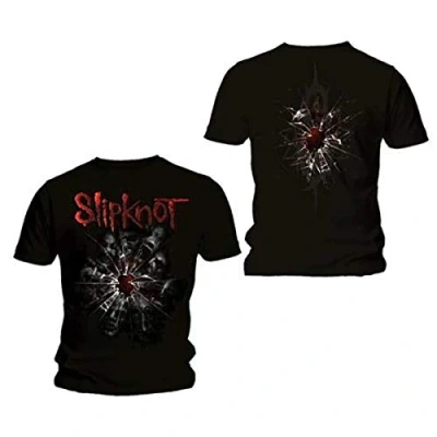 Image of Slipknot Shattered Official Tee T Shirt Mens Unisex (Large) Black
