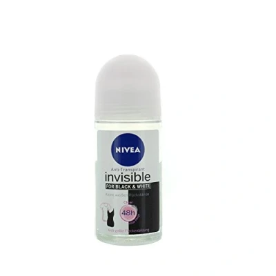 Image of NIVEA Déodorant Bille Invisible Black &amp; White Roll On 50ml
