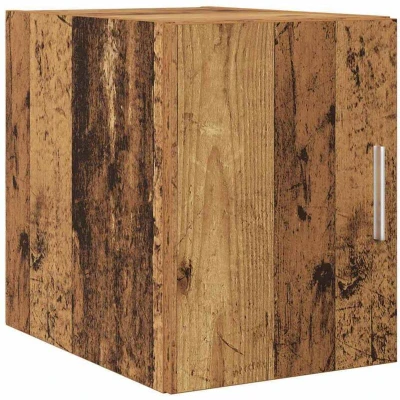 Image of vidaXL Wall Cabinet Old Wood 30x42.5x40 cm Engineered