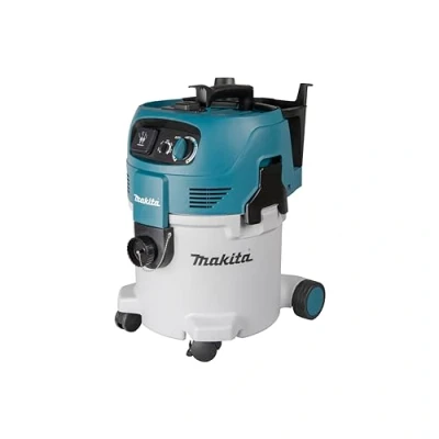 Image of Makita VC3012M 240 V M Class Dust Extractor with Power Take Off, 30 L Blue/Black