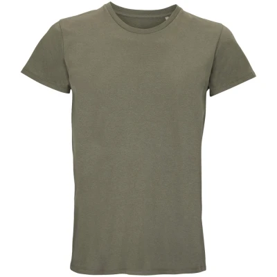 Image of SOLS Unisex Adult Crusader Recycled T Shirt (Army) Green Size Large