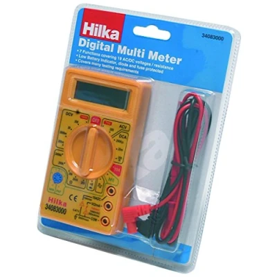Image of Hilka 34083000 Digital Multi Meter,Yellow