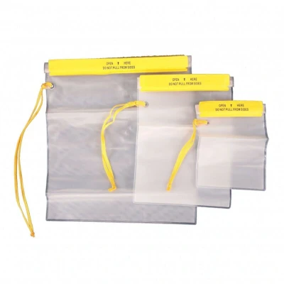 Image of Oypla Set of 3 Travel Waterproof Bags for Cameras Maps Mobile Phones Documents Money