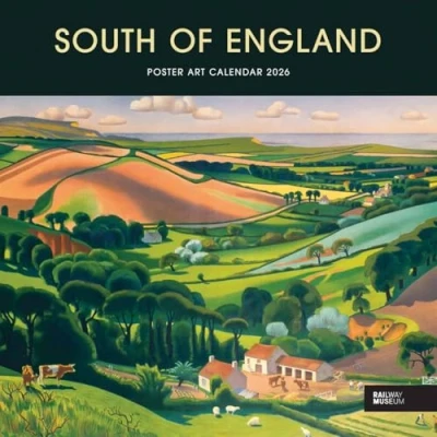 Image of National Railway Museum, South Of England Poster Art Calendar 2026