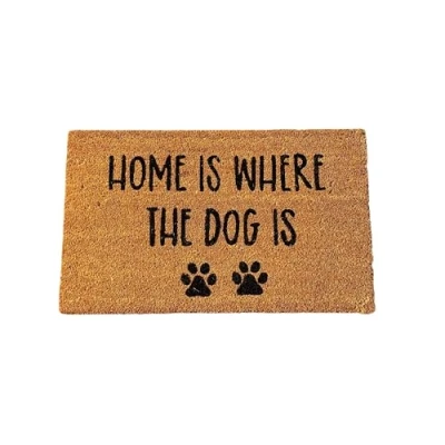 Image of Coir Doormats (Home is where dog is)