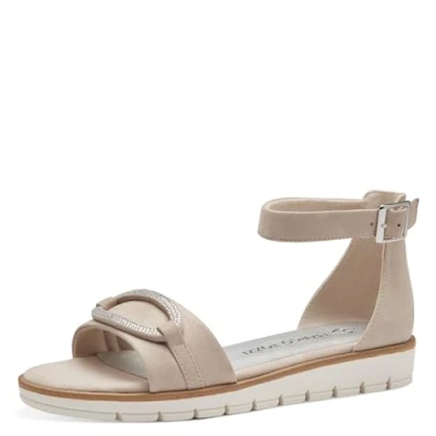 Image of Marco Tozzi Sandals, Women&#039;s, Size: 7, Dune Leather