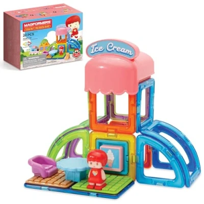 Image of Magformers Town Ice Cream Shop Set