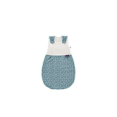 Image of Träumeland S0102707 Outdoor Sleeping Bag Love Me Drops Ocean Blue 80/86 Multi Coloured
