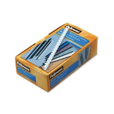 Image of Fellowes Value 6mm Binding Combs White (Pack of 100), 6200003