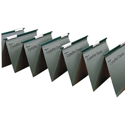 Image of Crystalfile Rexel Classic Suspension File Flscp Green