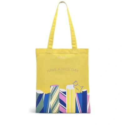 Image of RADLEY London Womens Girls Rock Climbing Responsible Medium Tote Bag in Mimosa Yellow