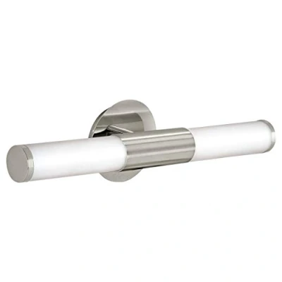 Image of Eglo Bathroom Wall Light, Steel, E14, 40 W, Satin Nickel, 87222