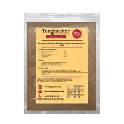 Image of Boerewors Original South African Sausage Seasoning 250g (makes a 10kg Batch)