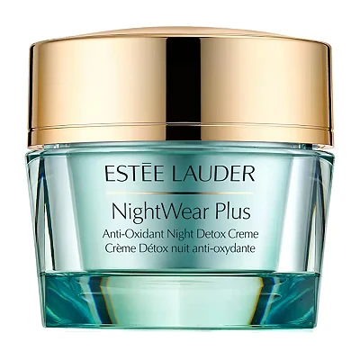 Image of Estee Lauder Women&#039;s Nightwear Plus Anti Oxidant Night Detox Creme, All Skin Types,1.7 Ounce (Pack of 1)
