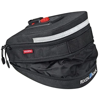 Image of Rixen und Kaul Micro 200 0295S Saddle Bag 1.2 Litres Black