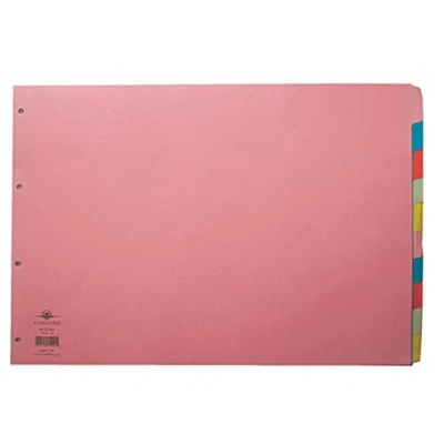 Image of Concord Divider 10 Part A3 Landscape Pastel Colours