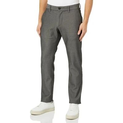 Image of s.Oliver Men&#039;s Chinos, Regular Fit, Grey, 33, Gray, 33W x 34L
