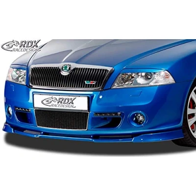 Image of RDX Front Spoiler VARIO X Octavia 2 RS Typ 1Z 2008 Lip Splitter, Black