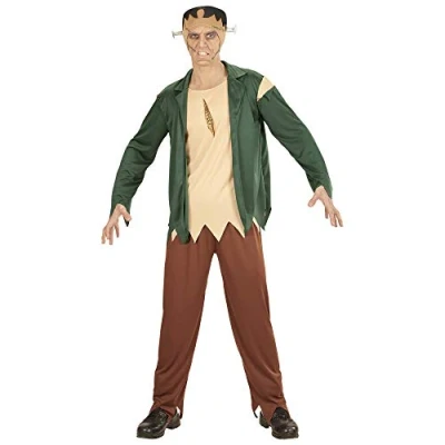 Image of W WIDMANN MILANO Party Fashion Monster Costume for Men, Psycho, Zombie, Halloween, Carnival, Theme Parties