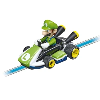 Image of Carrera 20065020 First Slot Car Nintendo Mario Kart Luigi, Multicolor