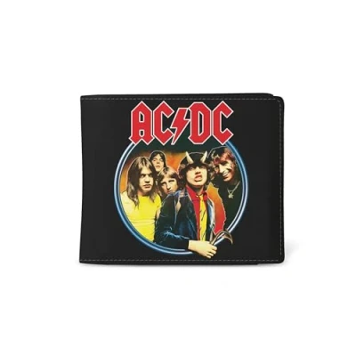 Image of AC/DC Highway Wallet Black