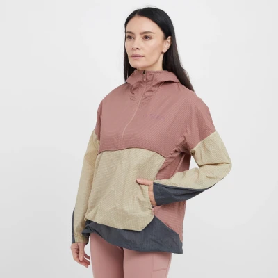 Image of Adidas Terrex Xploric Anorak Windbreaker Warm clay cardboard grey six, Women&#039;s, Size: XL, six