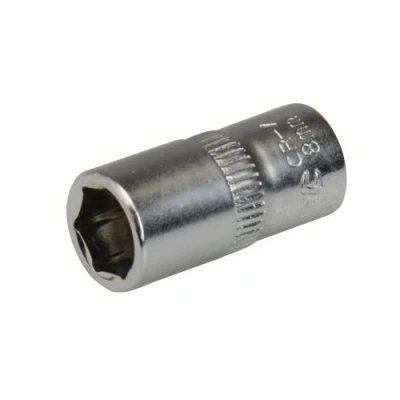 Image of Silverline Socket 1/4&quot; Drive 6pt Metric 8mm