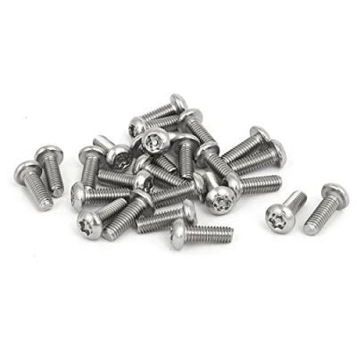 Image of Sourcingmap M4 x 12mm 304 Stainless Steel Torx Security Pan Head Machine Screws 25PCS