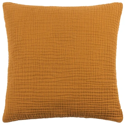 Image of Yard Lark Crinkle Cotton Feather Filled Cushion