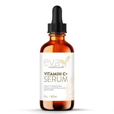 Image of Vitamin C Serum Plus With Hyaluronic Acid Serum, Retinol, Niacinamide, Salicylic for Face Anti Aging Skin Clearing, Brightening Dark Spots (60ml)