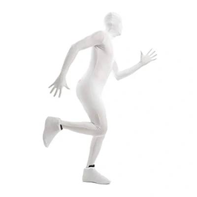 Image of Morphsuits White Shoe Covers One Size Colourful Costume Accessory