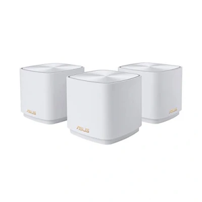 Image of ASUS ZenWiFi XD5 AX3000 WiFi 6 Mesh Router (3 Pack), Coverage up to 7500 sq ft, Subscription free Network Security, Advanced Parental Control, Instant Guard, VPN, 3 Step Easy Setup via App