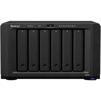 Image of Synology DS1621+ 60TB 6 Bay Desktop NAS Solution, installed with x 10TB Western Digital Red Plus Drives